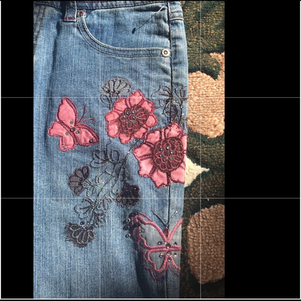 Women jeans size 14 -38” the length